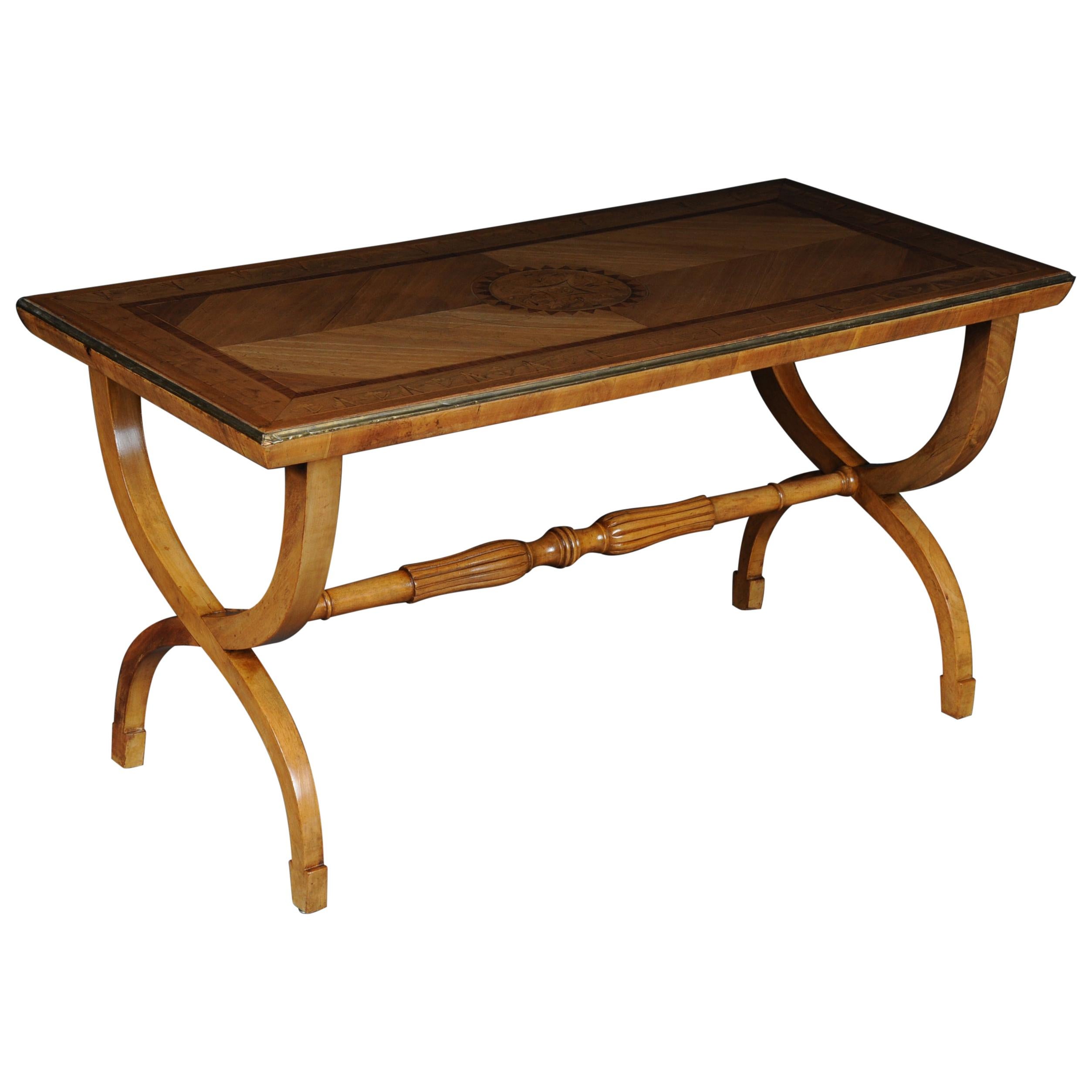 20th Century English Empire Style Coffee Table 