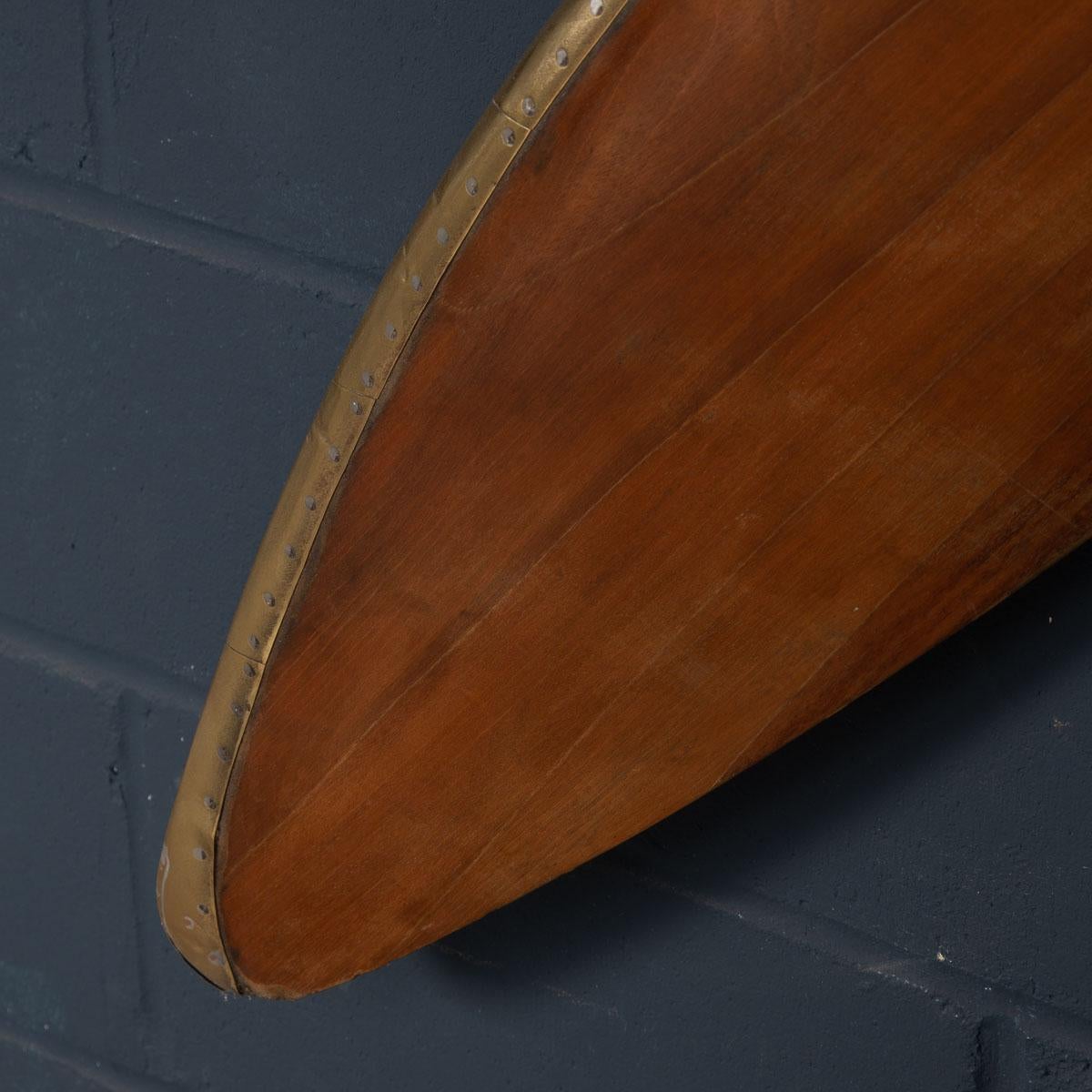 20th Century English Four-Blade Wood Propeller by Vickers Vernon, circa 1920 In Good Condition For Sale In Royal Tunbridge Wells, Kent