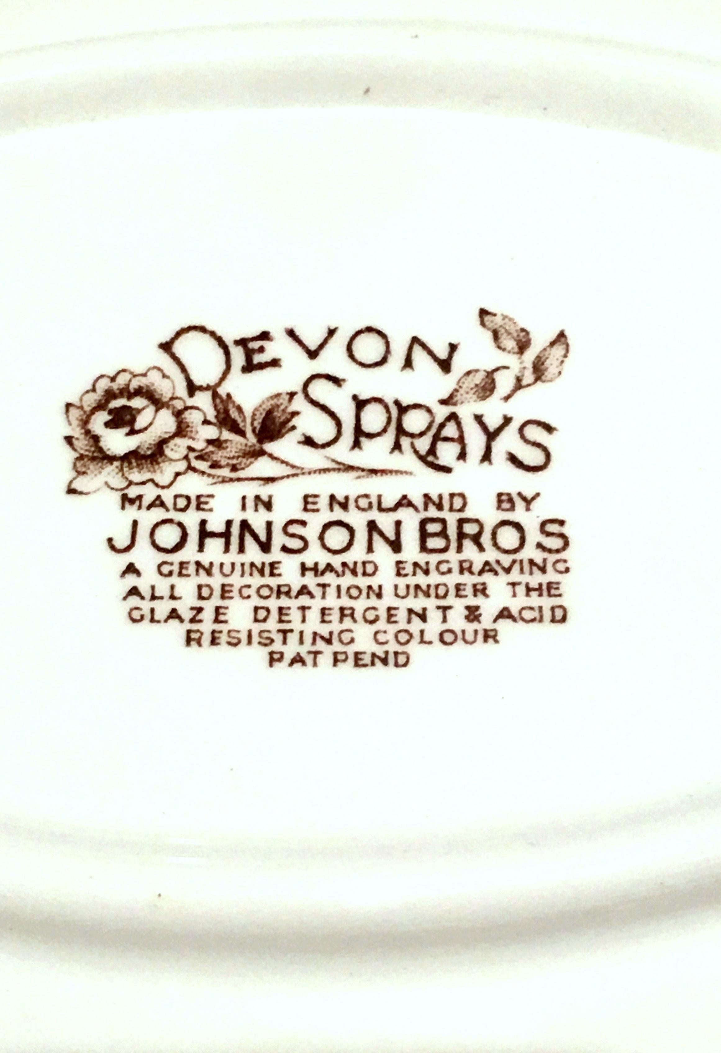 20th Century English Ironstone Dinnerware 