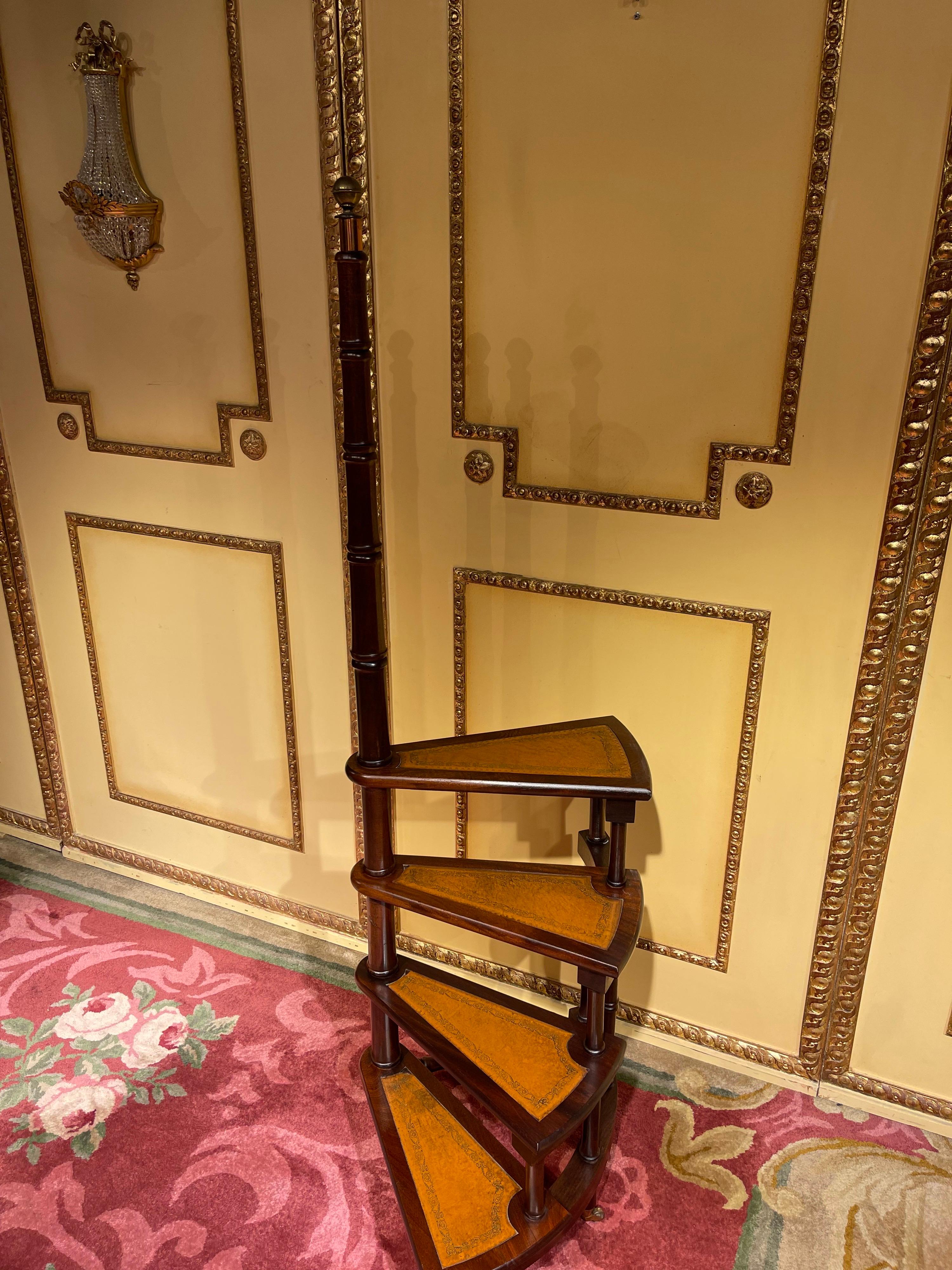 victorian library ladder