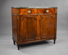 20th Century English Mahogany Cutlery Cabinet