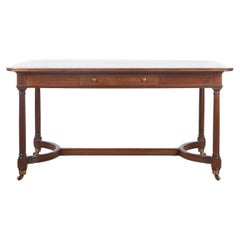 20th Century English Mahogany Writing Table