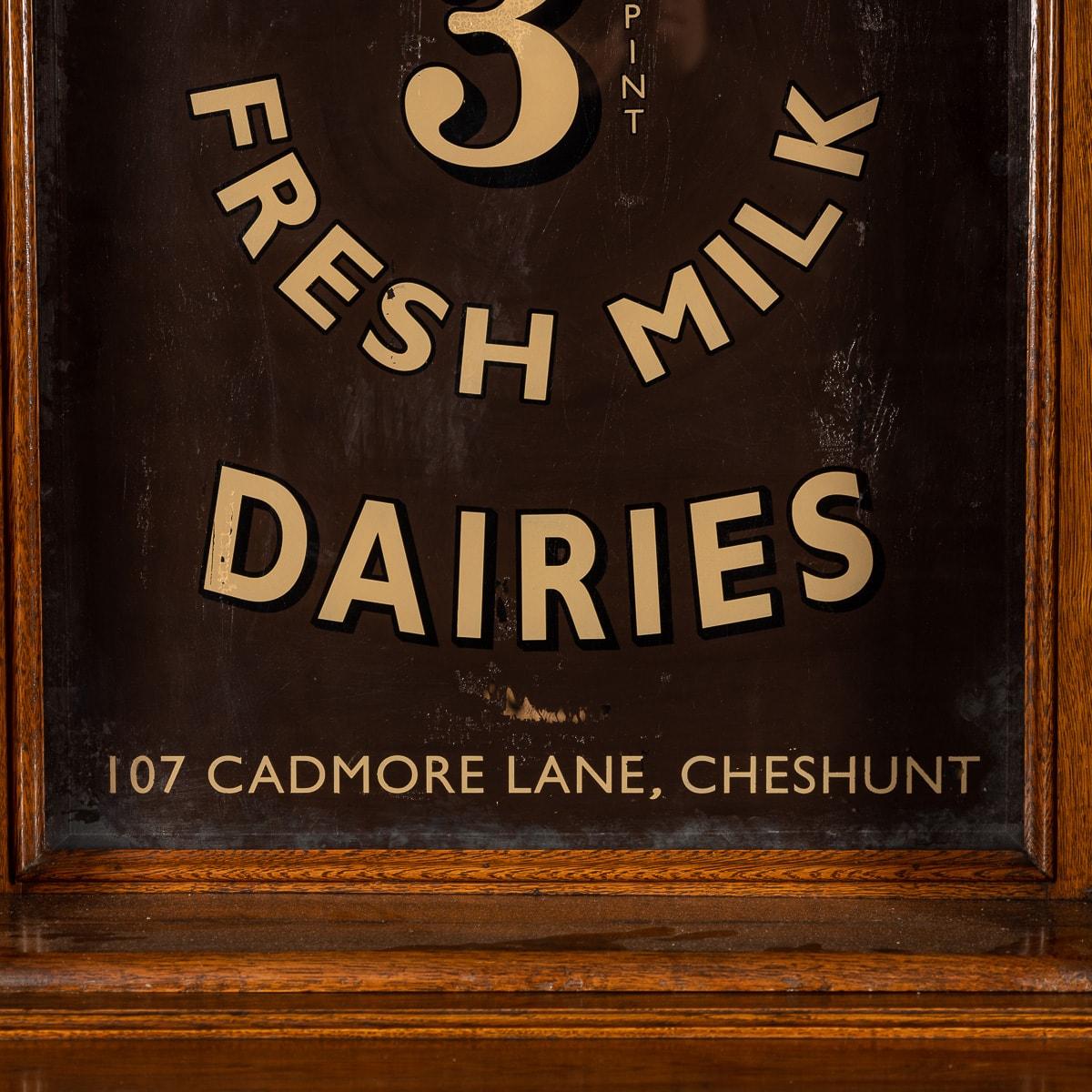 20th Century English Oak Dairy / Grocery Shop Dresser, circa 1920 For Sale 6