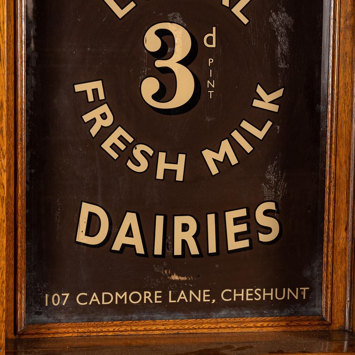 20th Century English Oak Dairy / Grocery Shop Dresser, circa 1920 For Sale 3