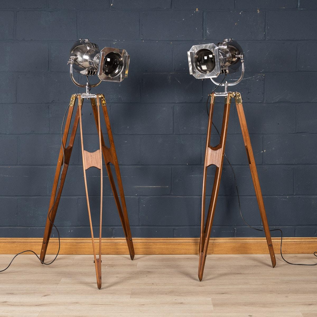 One of the most elegant lighting solutions available on the market, these mid 20th century theatre lamp made by 