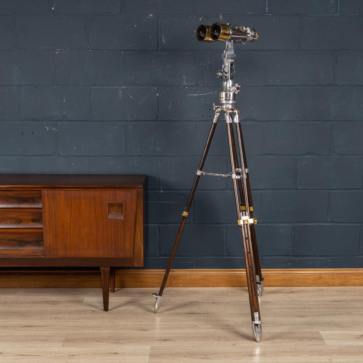 20th Century English Polished Observation Binoculars By Ross, c.1940 5