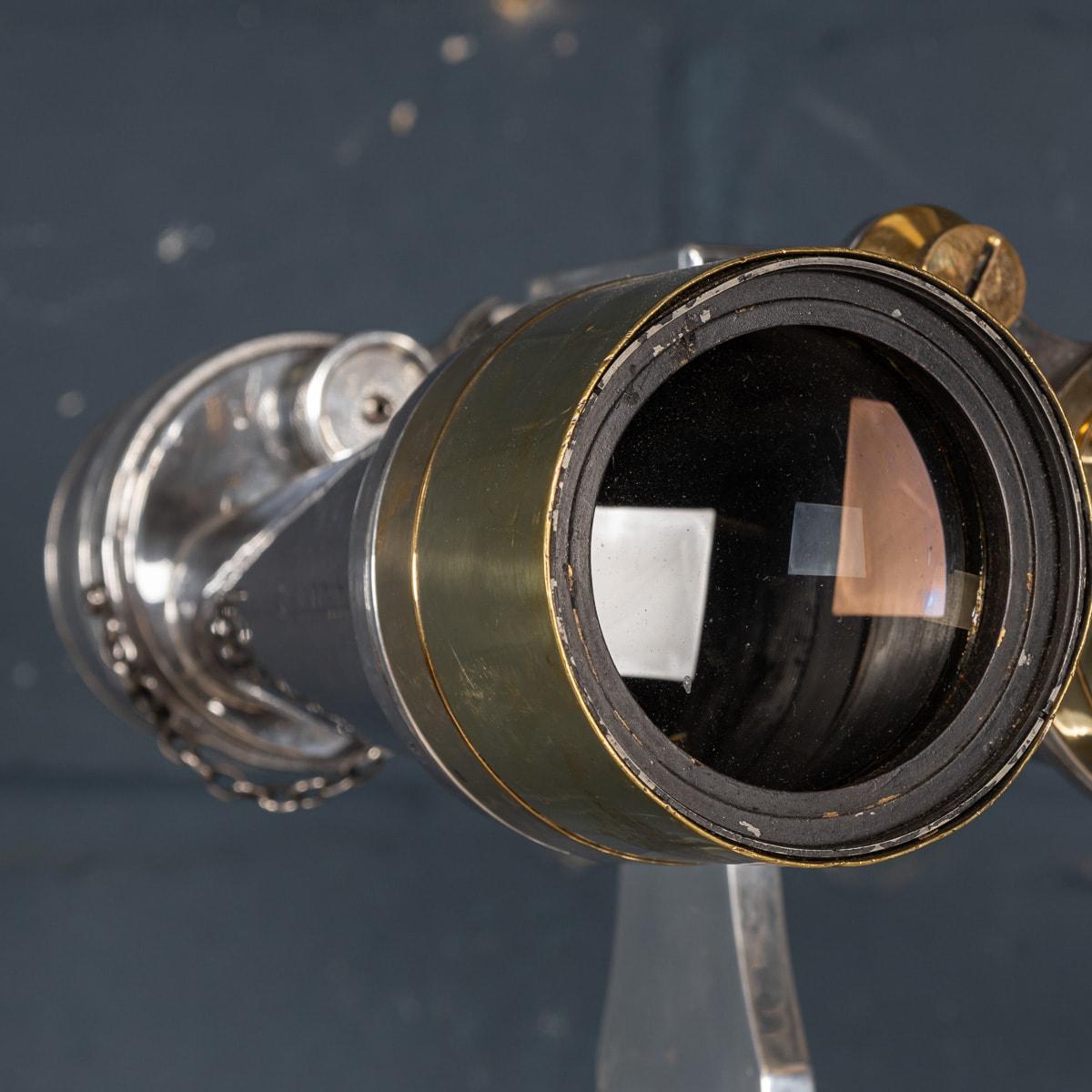 20th Century English Polished Observation Binoculars By Ross, c.1940 6