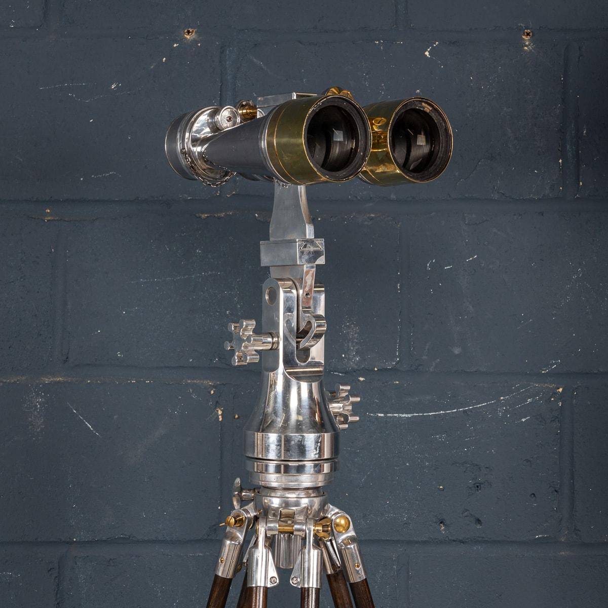 20th Century English Polished Observation Binoculars By Ross, c.1940 3