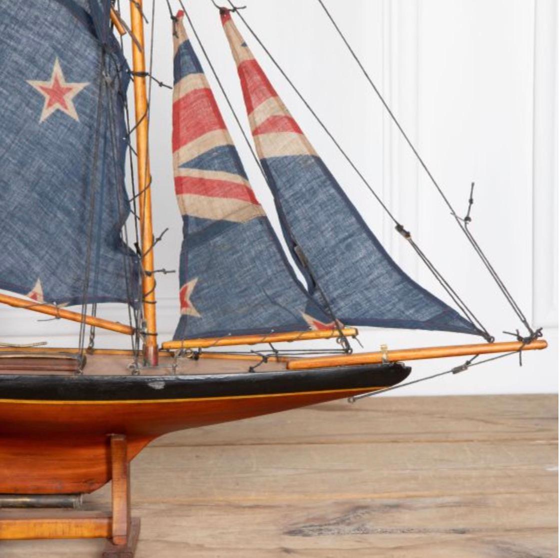 Hand-Crafted 20th Century English Pond Yacht