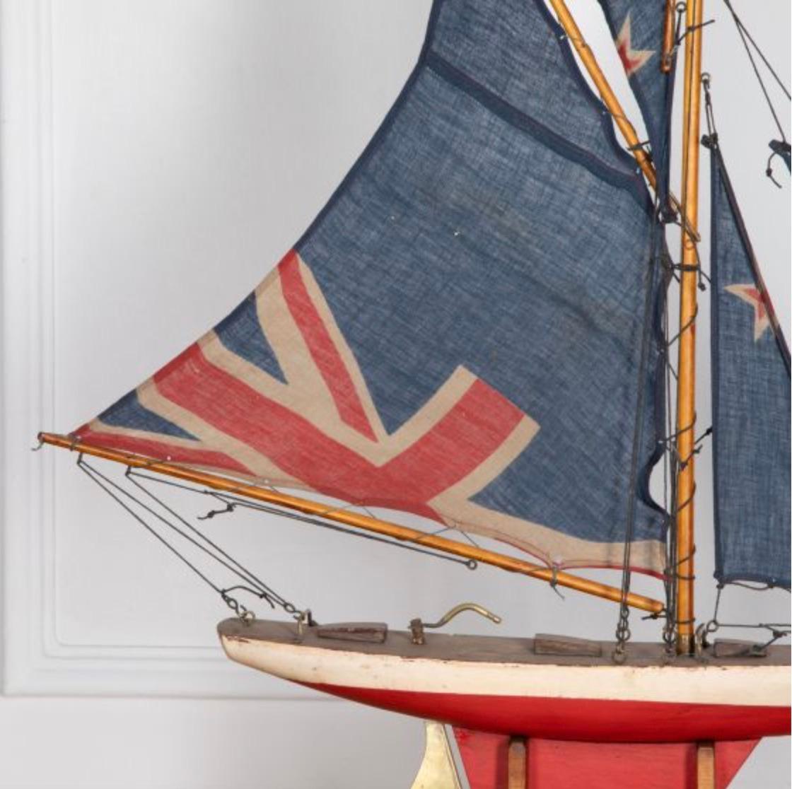 Hand-Crafted 20th Century English Pond Yacht