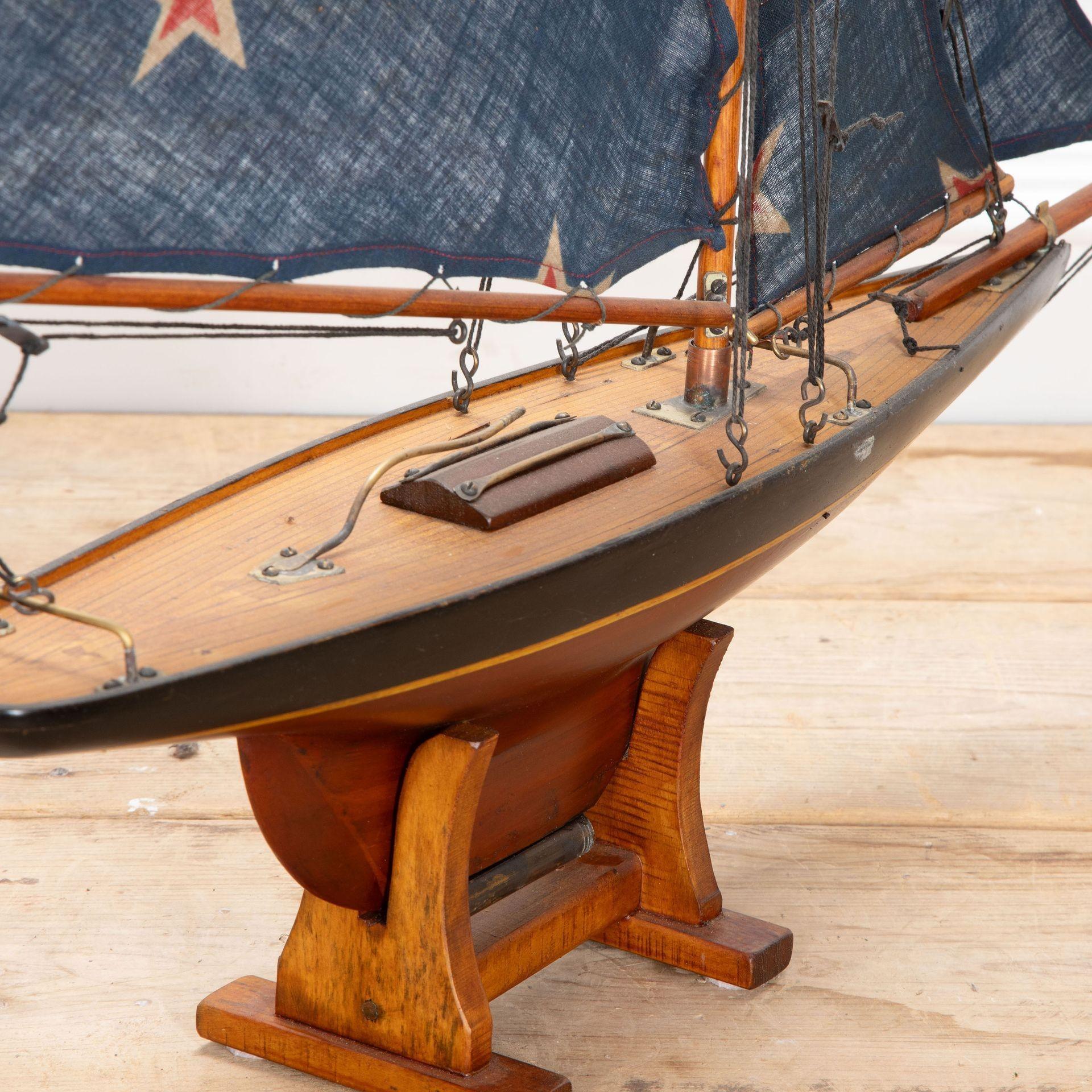 Wood 20th Century English Pond Yacht
