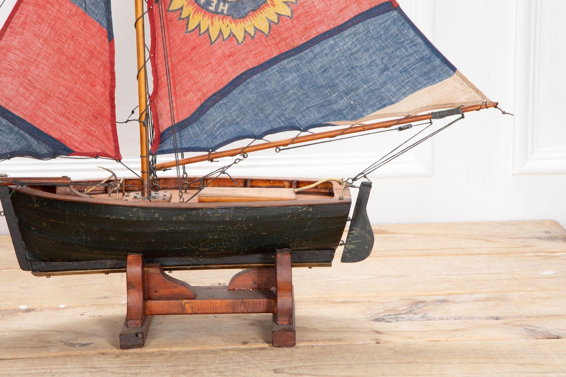 20th Century English Pond Yacht 2