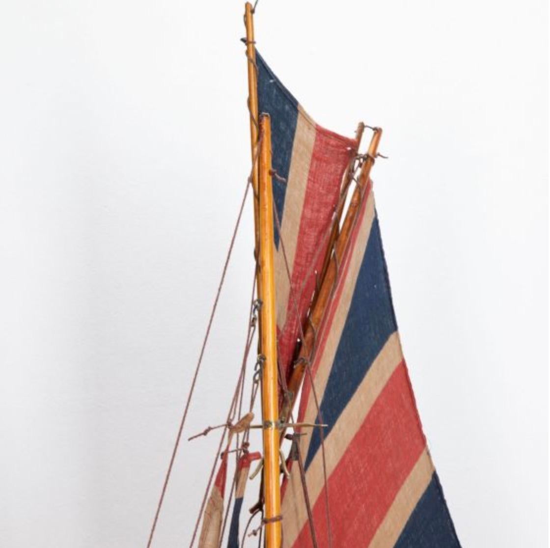 20th Century English Pond Yacht 1