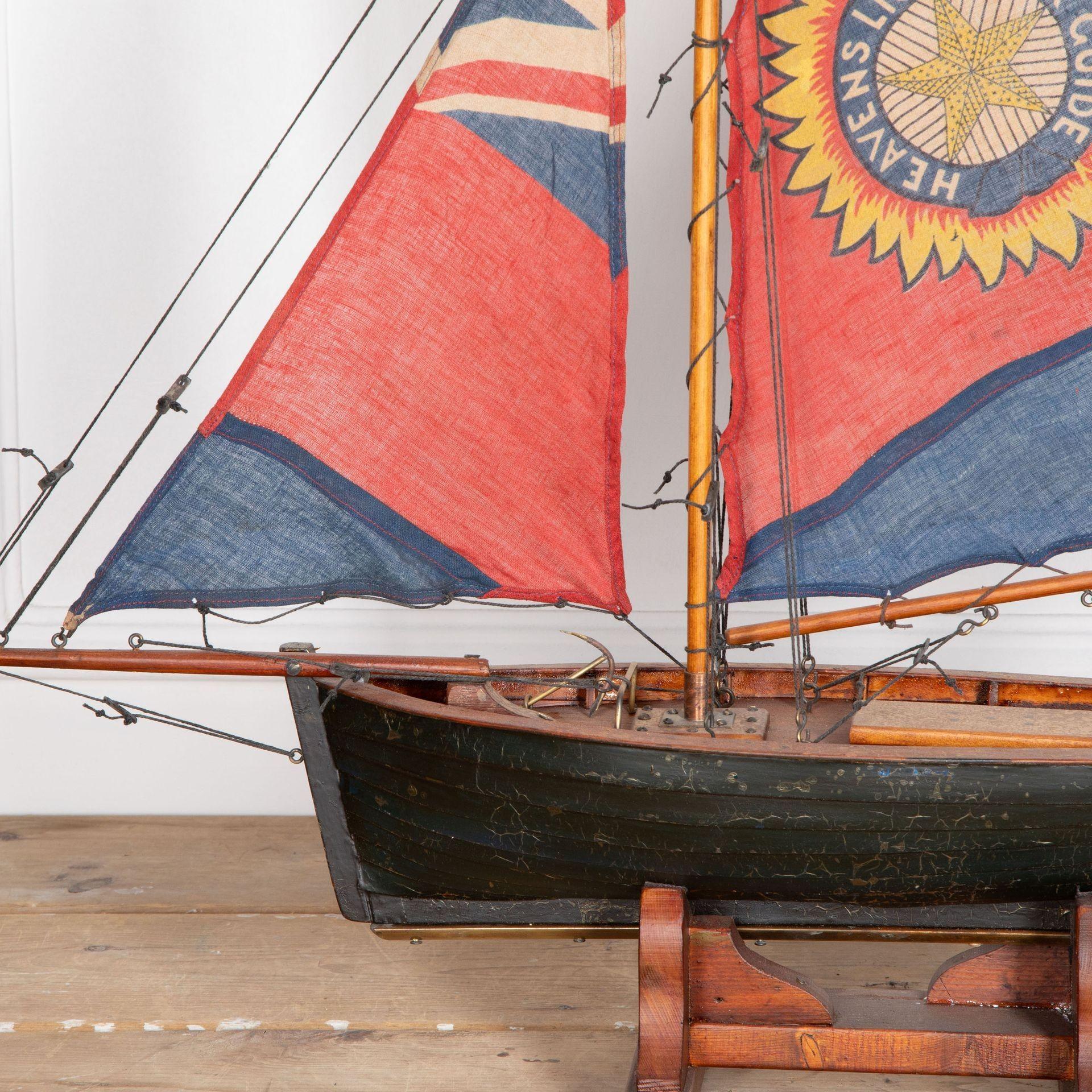 20th Century English Pond Yacht 3