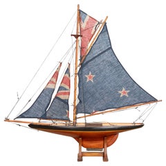 20th Century English Pond Yacht