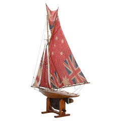 20th Century English Pond Yacht