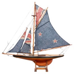 20th Century English Pond Yacht