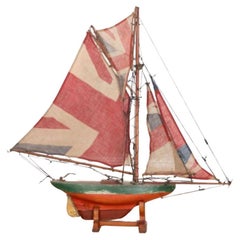 20th Century English Pond Yacht