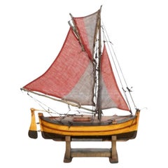 20th Century English Pond Yacht