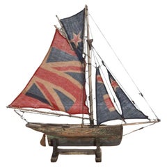 20th Century English Pond Yacht