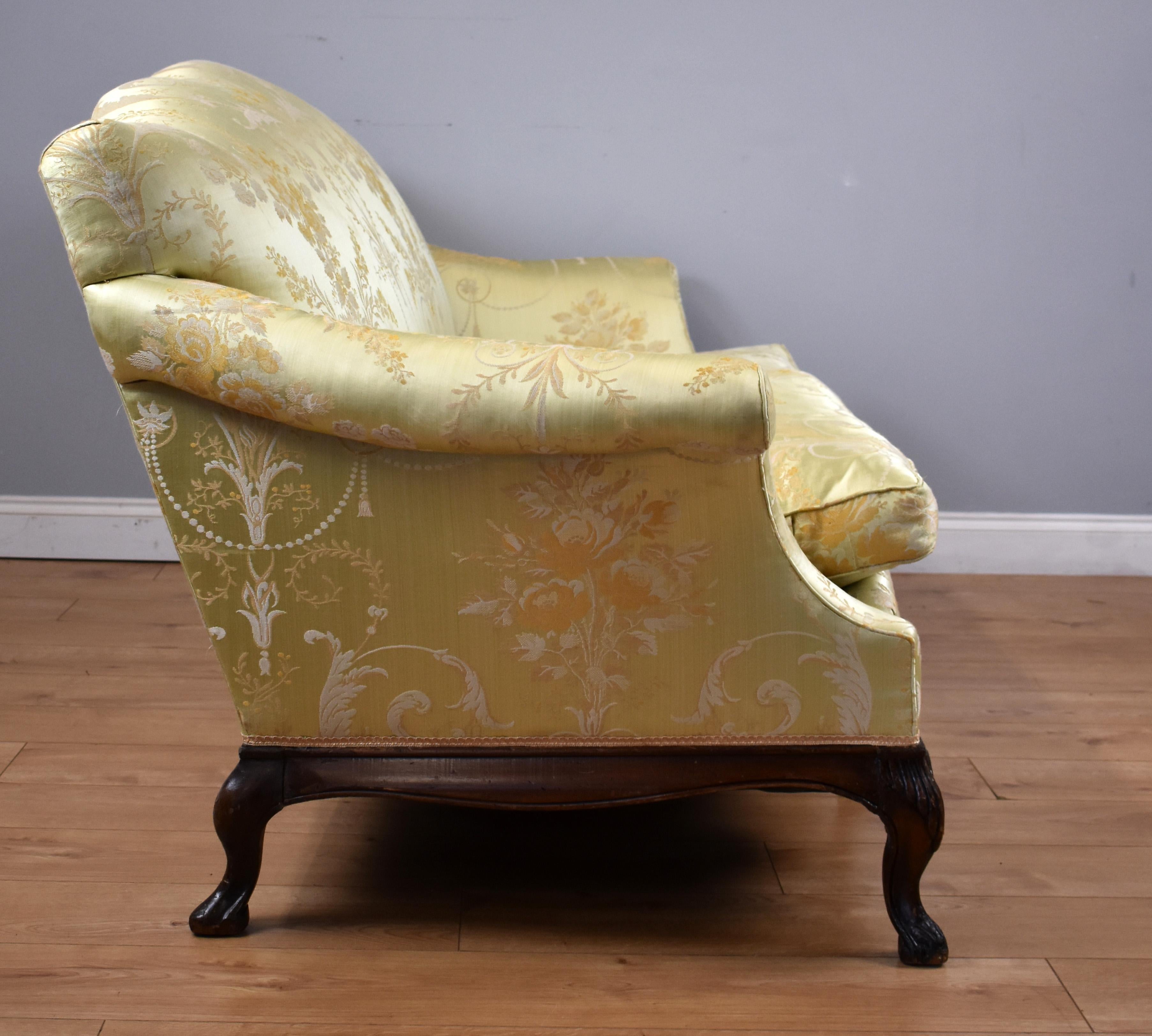 20th Century English Queen Anne Style Sofa 6