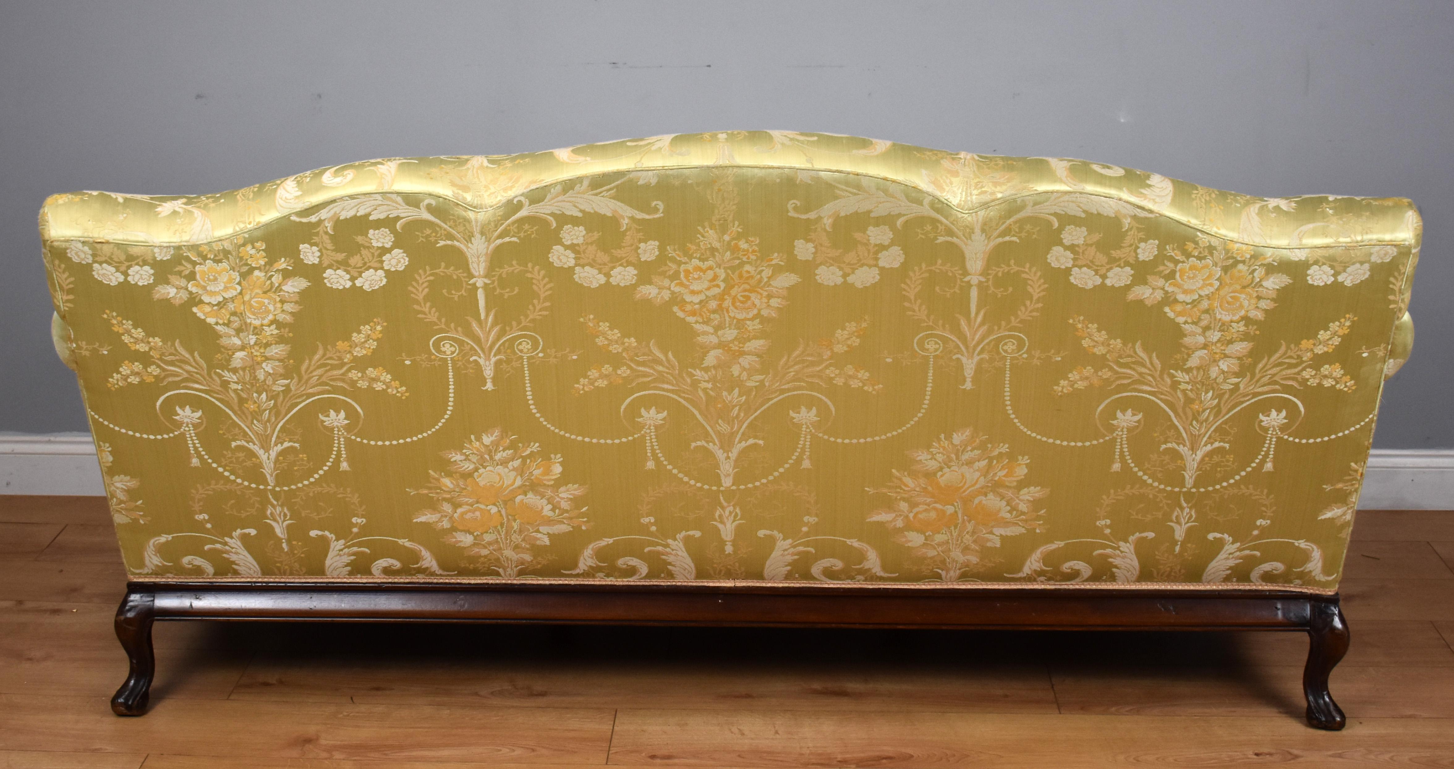 20th Century English Queen Anne Style Sofa 7