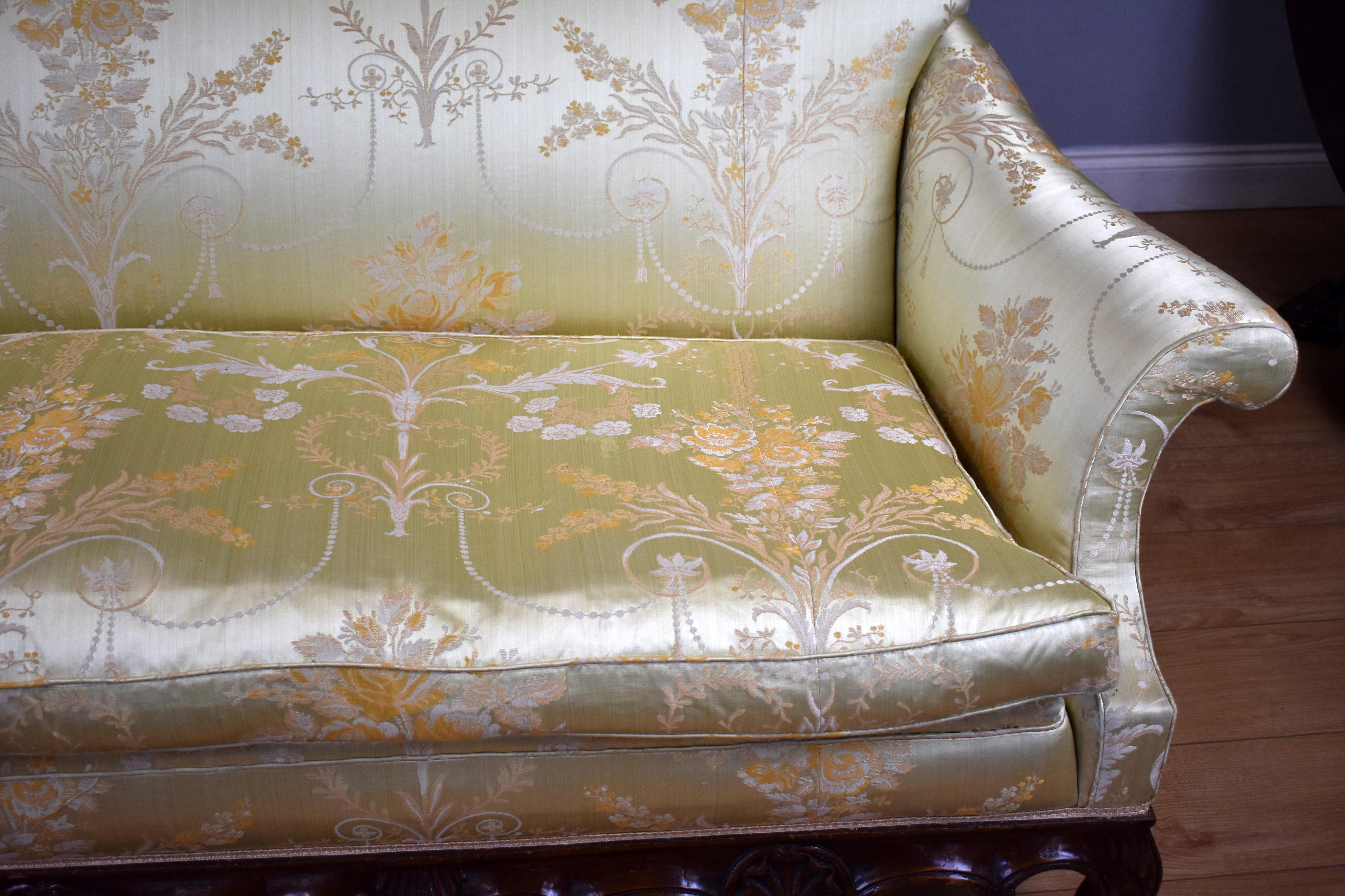 20th Century English Queen Anne Style Sofa 5