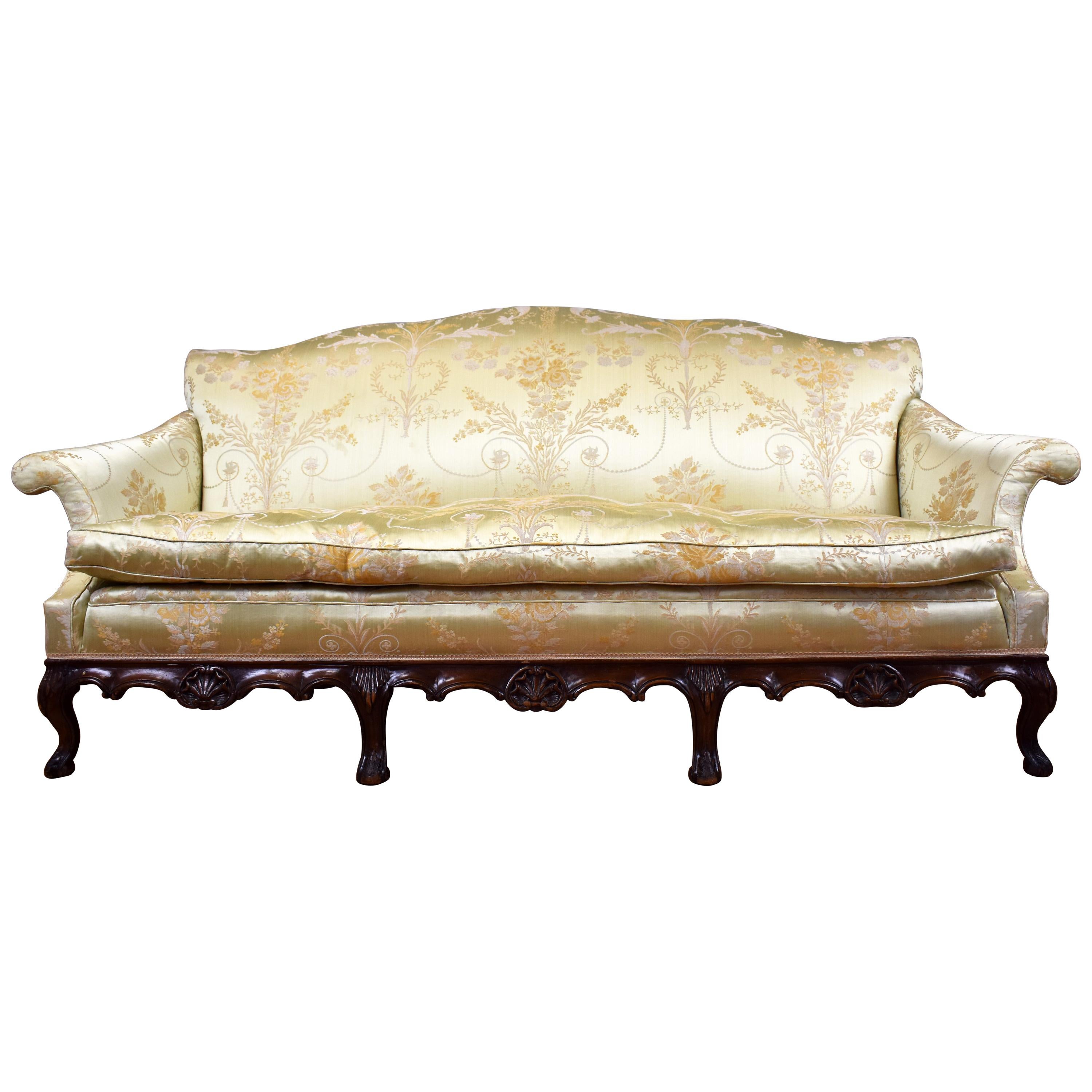 20th Century English Queen Anne Style Sofa