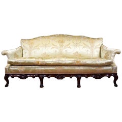 20th Century English Queen Anne Style Sofa