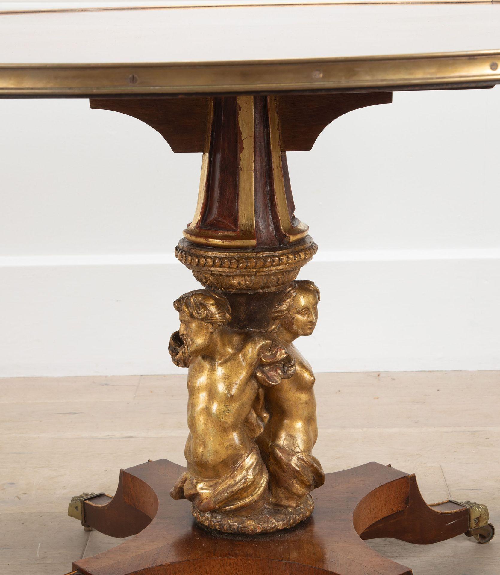 20th Century English Regency Style Tilt Top Table For Sale 1