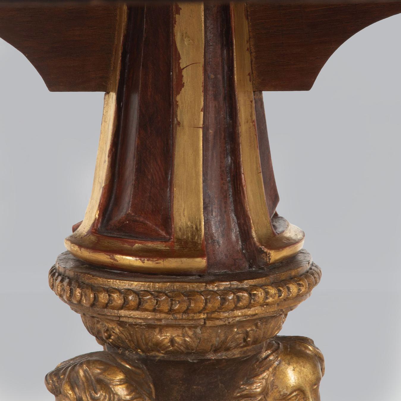 20th Century English Regency Style Tilt Top Table For Sale 3