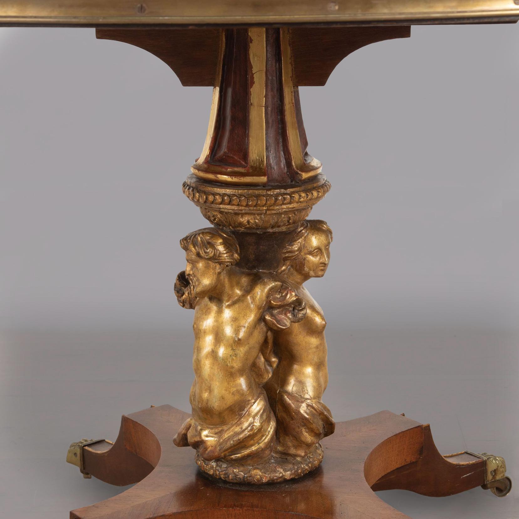 20th Century English Regency Style Tilt Top Table For Sale 5