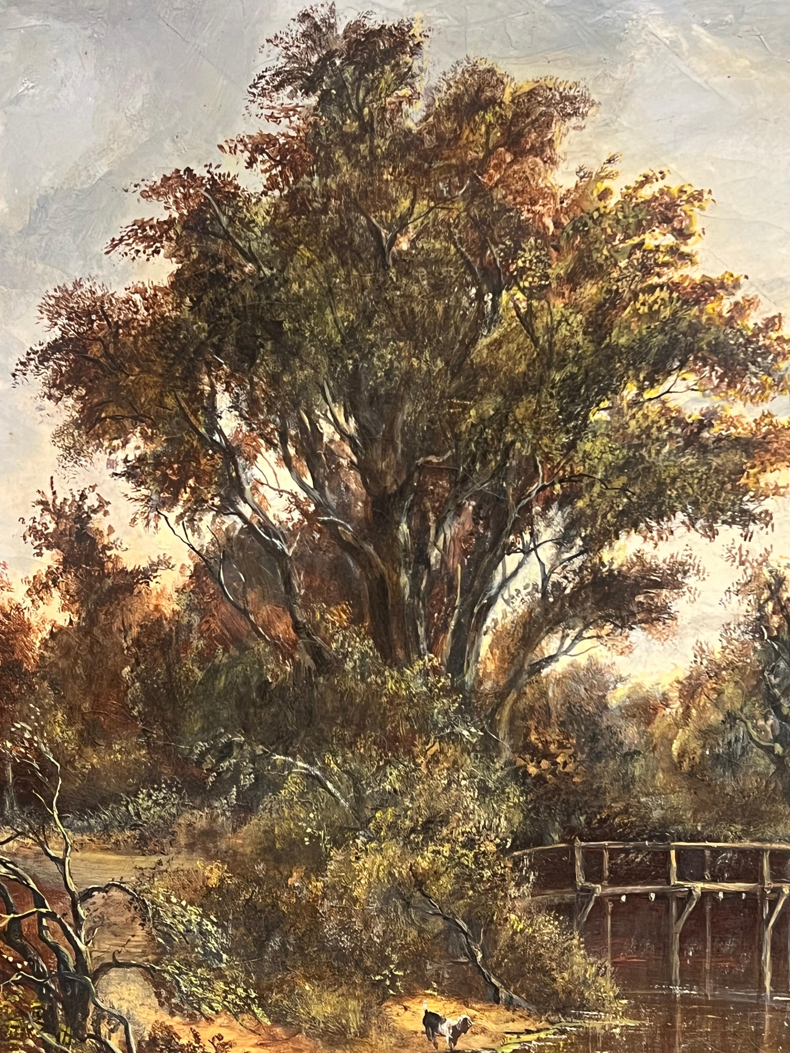 La campiña inglesa
English School, siglo XX
óleo sobre lienzo, enmarcado
Enmarcado: 27,5 x 40 pulgadas
Lienzo: 23,5 x 36 pulgadas
Procedencia: colección privada, Suffolk, Inglaterra
Estado: buen estado 

Para más información, ponte en contacto con