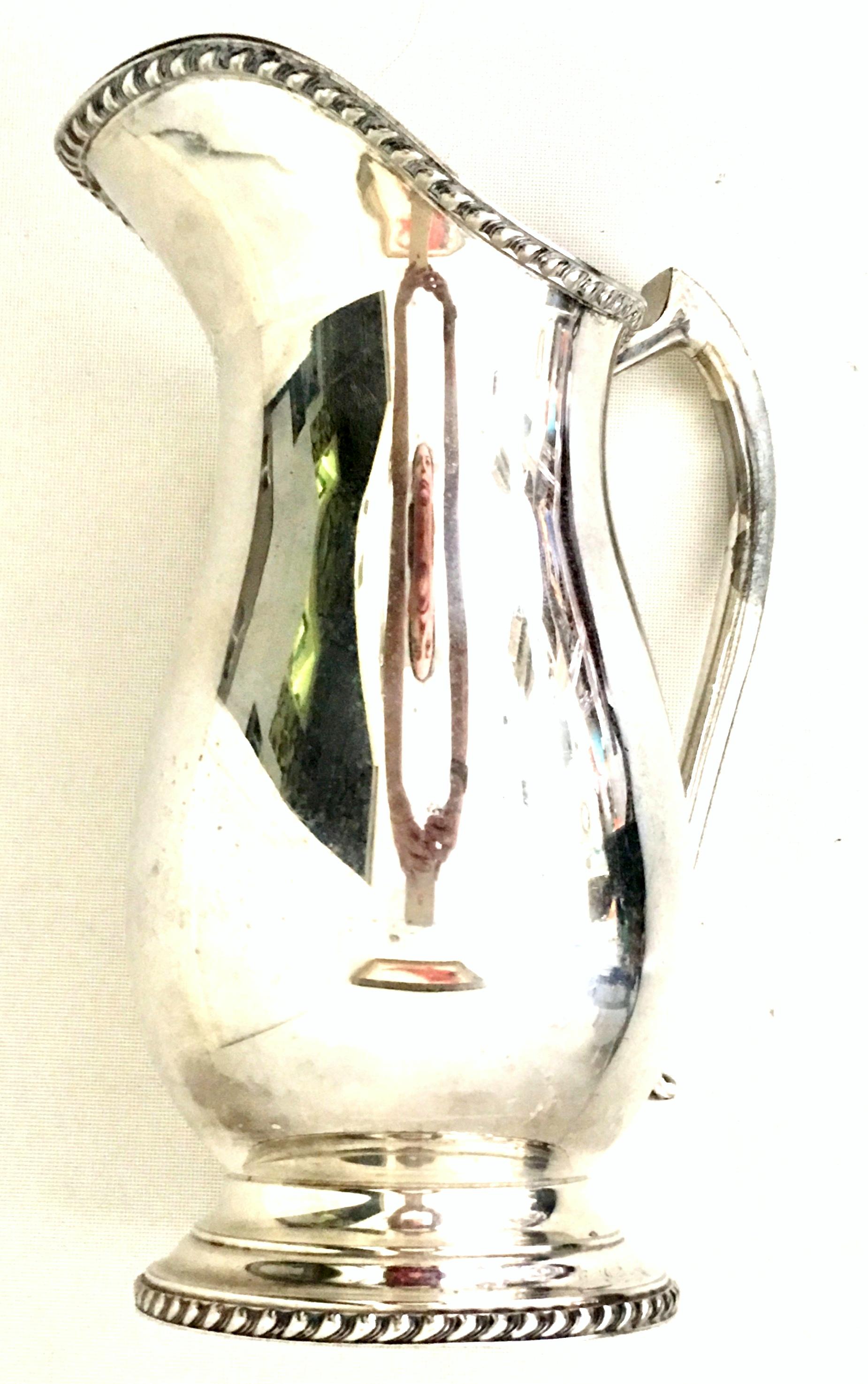 silver plate pitcher