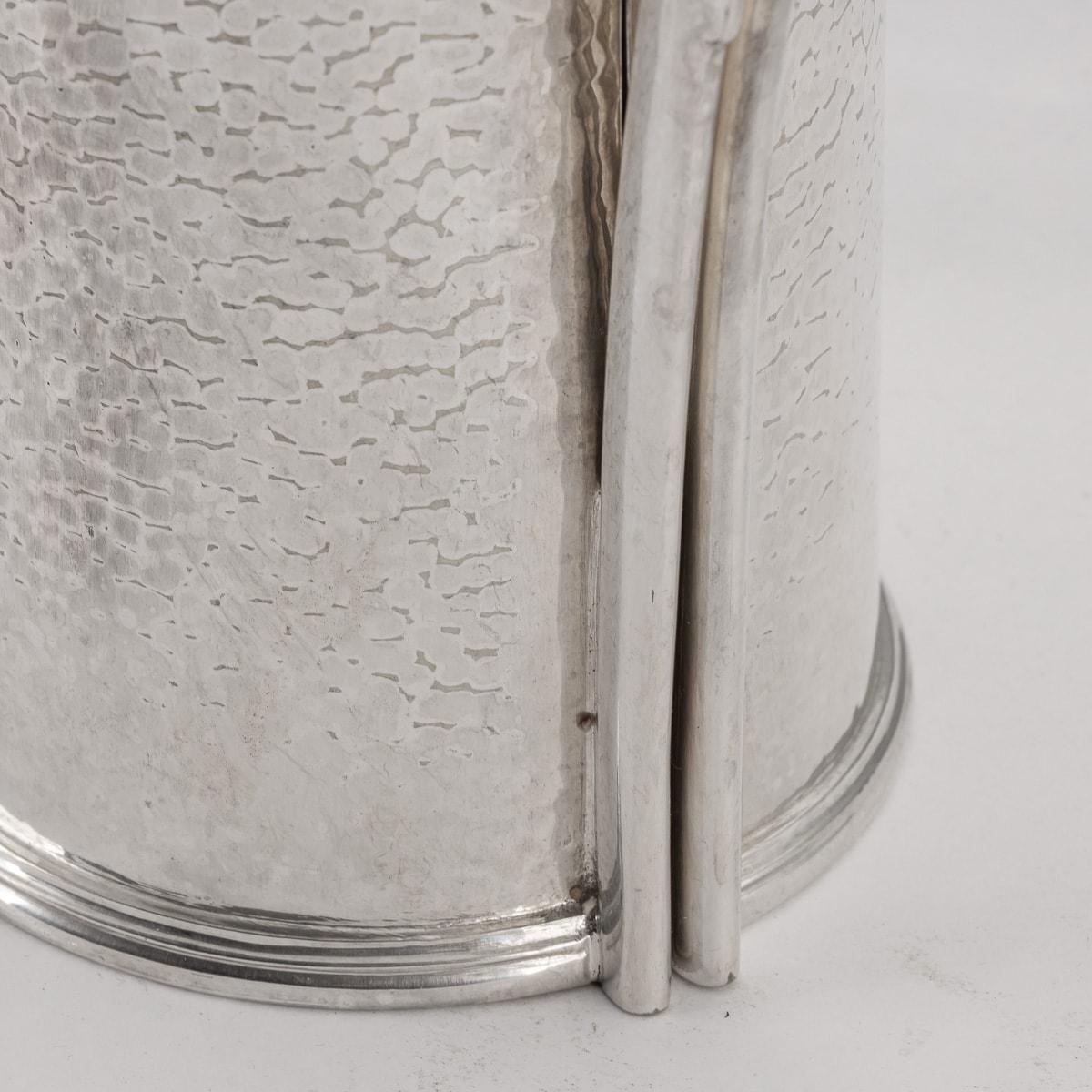 20th Century English Silver Plate Bottle Holder By Mappin & Webb, c.1930 For Sale 1