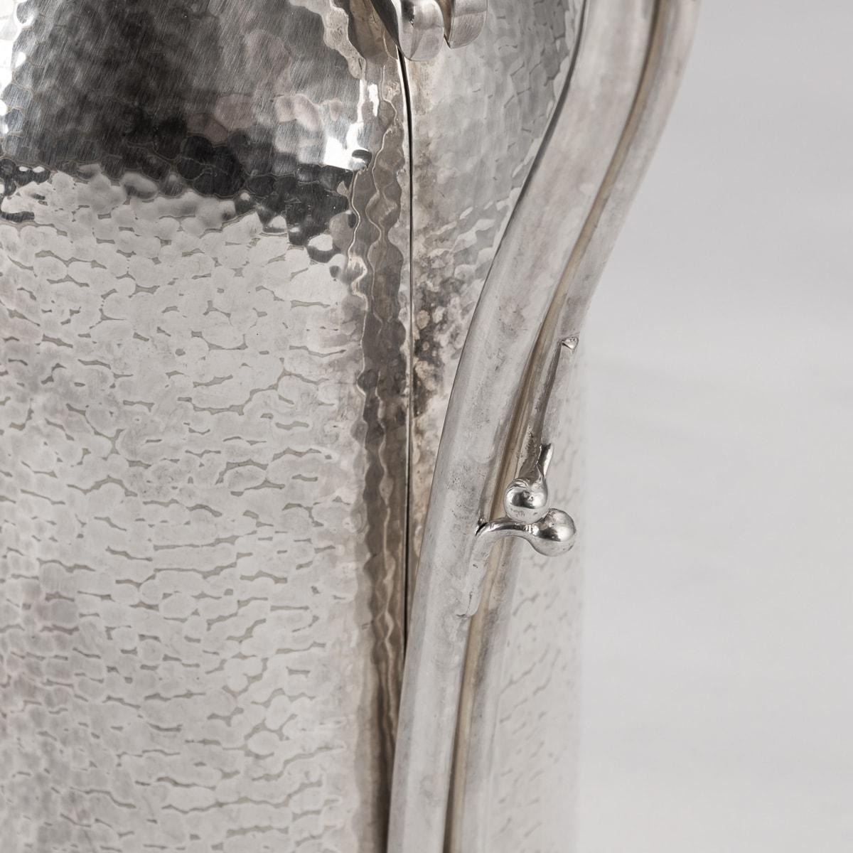 20th Century English Silver Plate Bottle Holder By Mappin & Webb, c.1930 For Sale 2