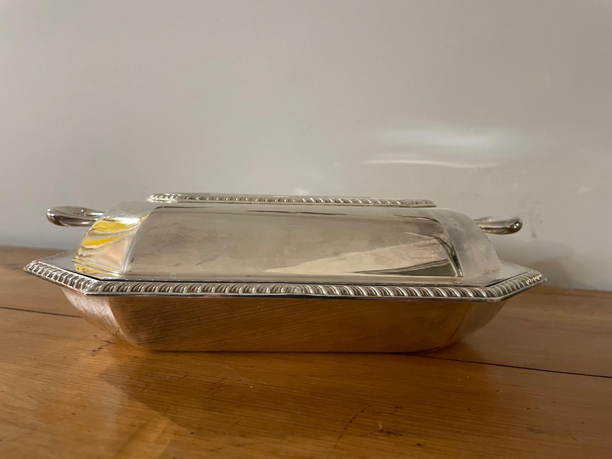 French 20th century English Silver Plate Plater, 1950s