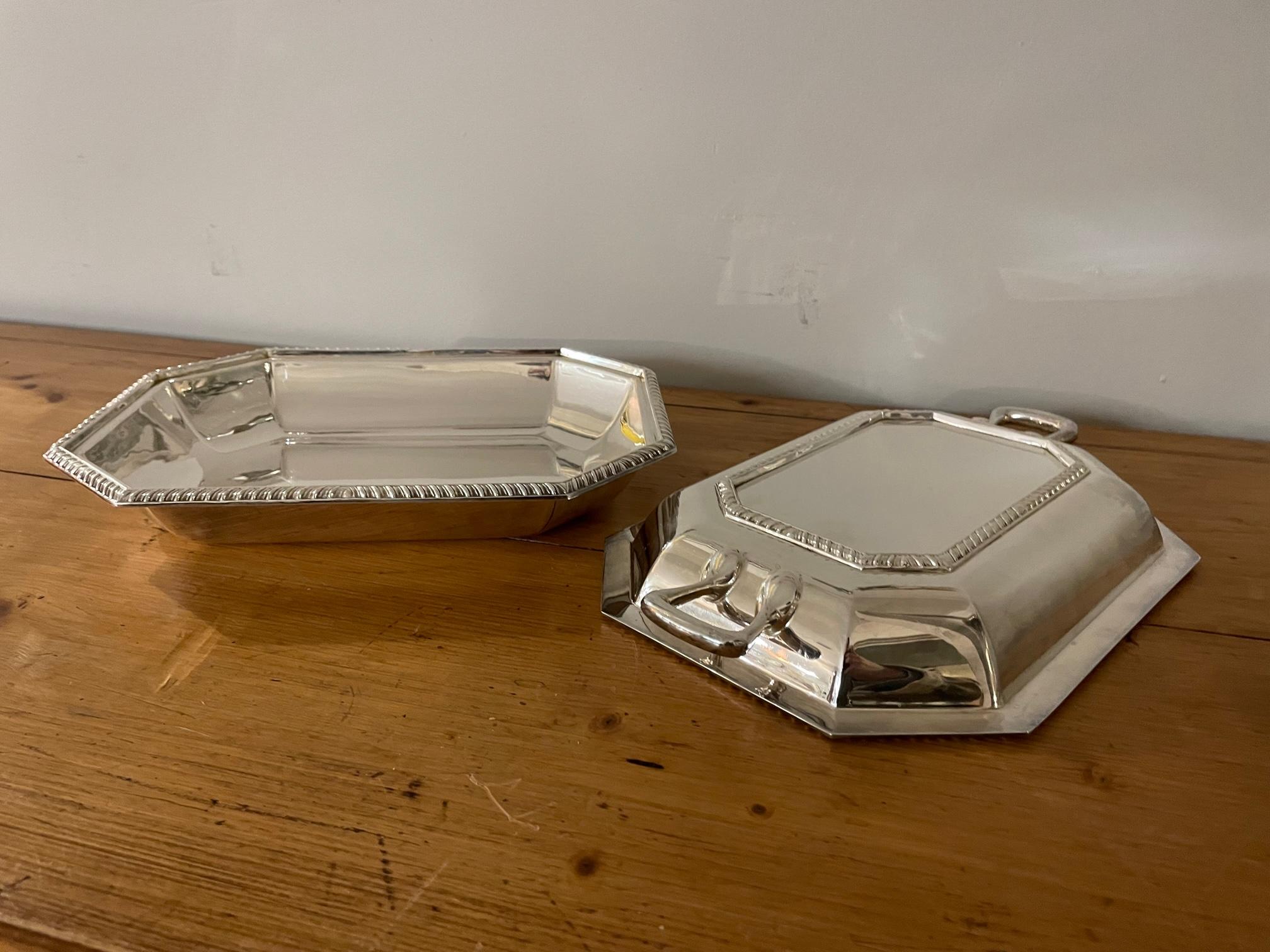20th century English Silver Plate Plater, 1950s In Good Condition In LEGNY, FR