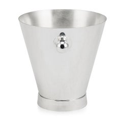 20th Century English Silver Plated Wine Cooler By Mappin & Webb