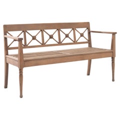 20th Century English Wooden Bench