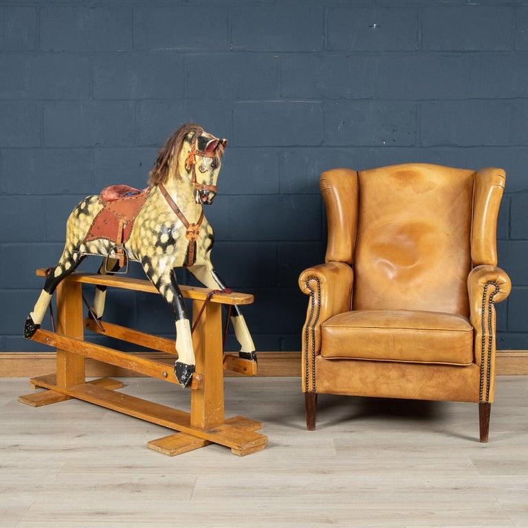 20th Century English Wooden Rocking Horse, circa 1930 at 1stDibs ...