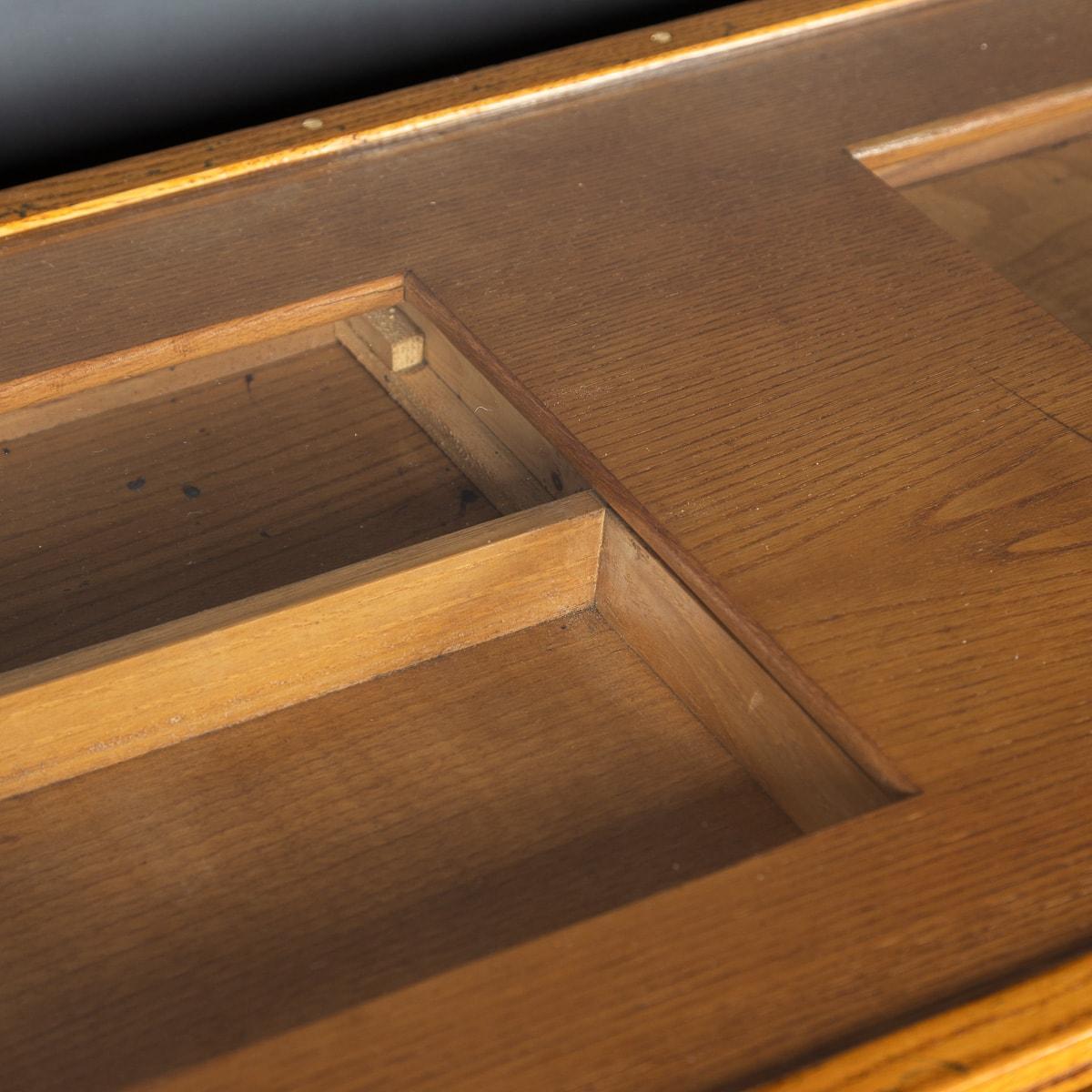 20th Century Enlish Oak Haberdashery Counter / Sideboard, C.1920 3