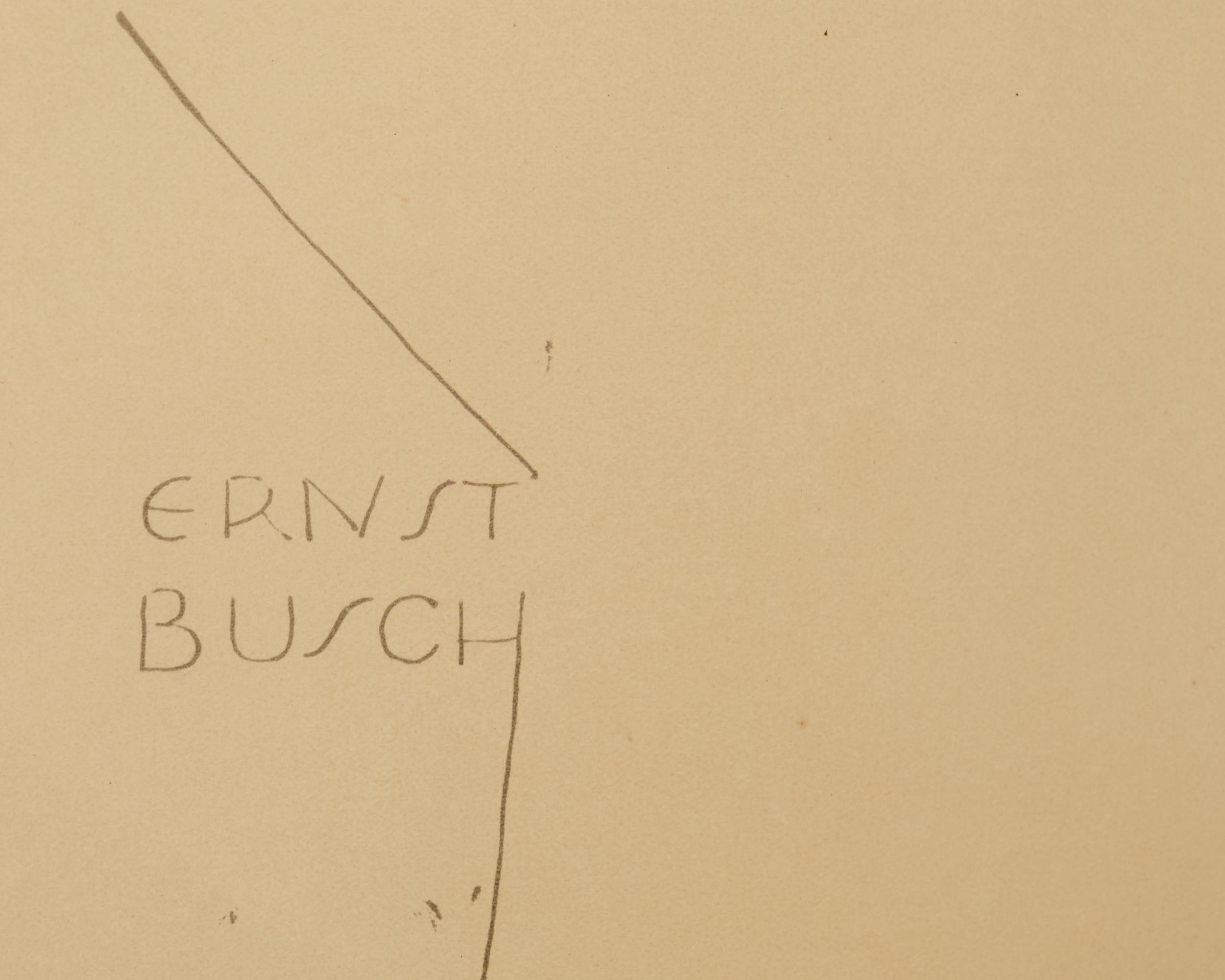 Affiche d'art commercial européen du 20e siècle d'Ernst Busch en vente 2