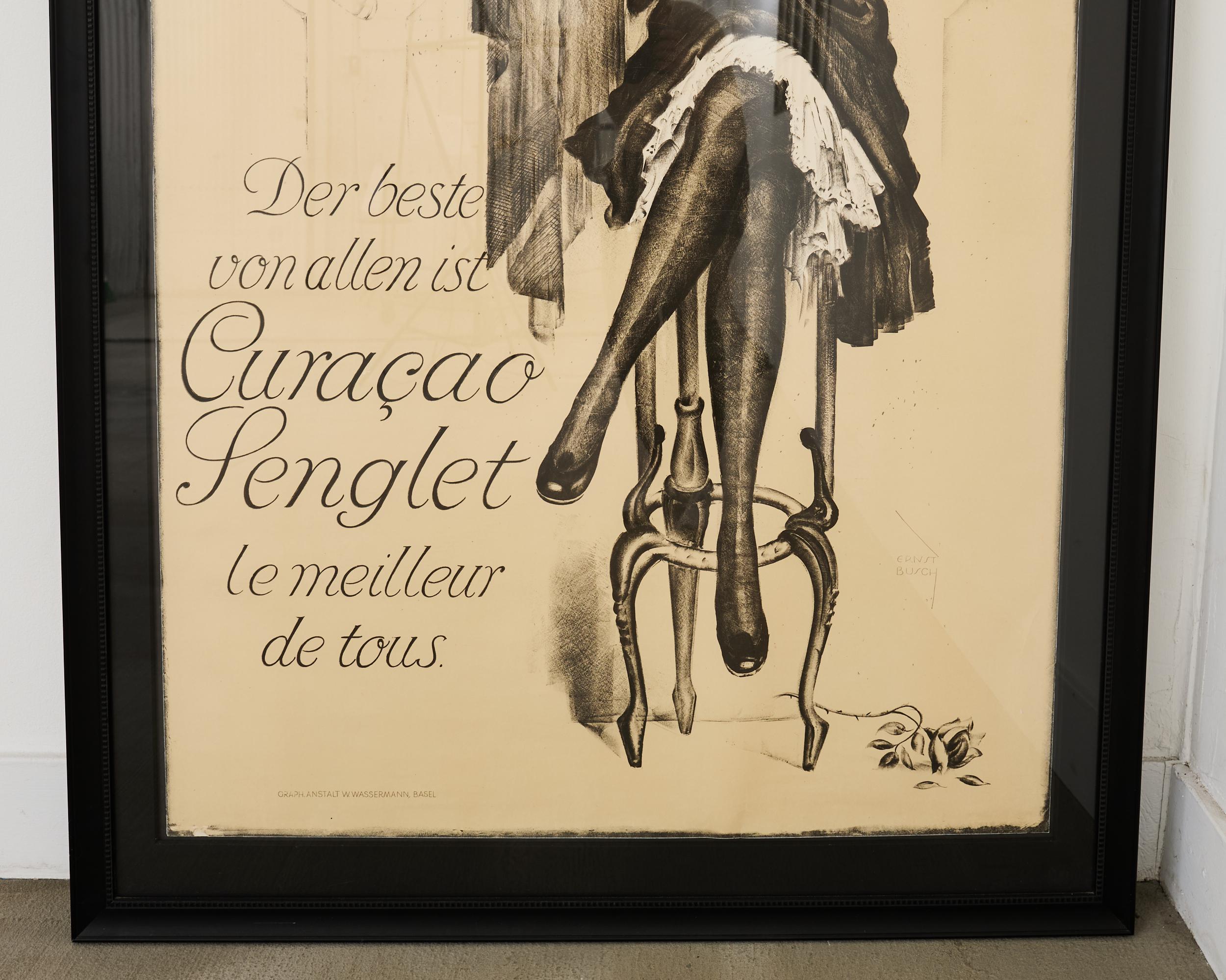 Affiche d'art commercial européen du 20e siècle d'Ernst Busch en vente 3