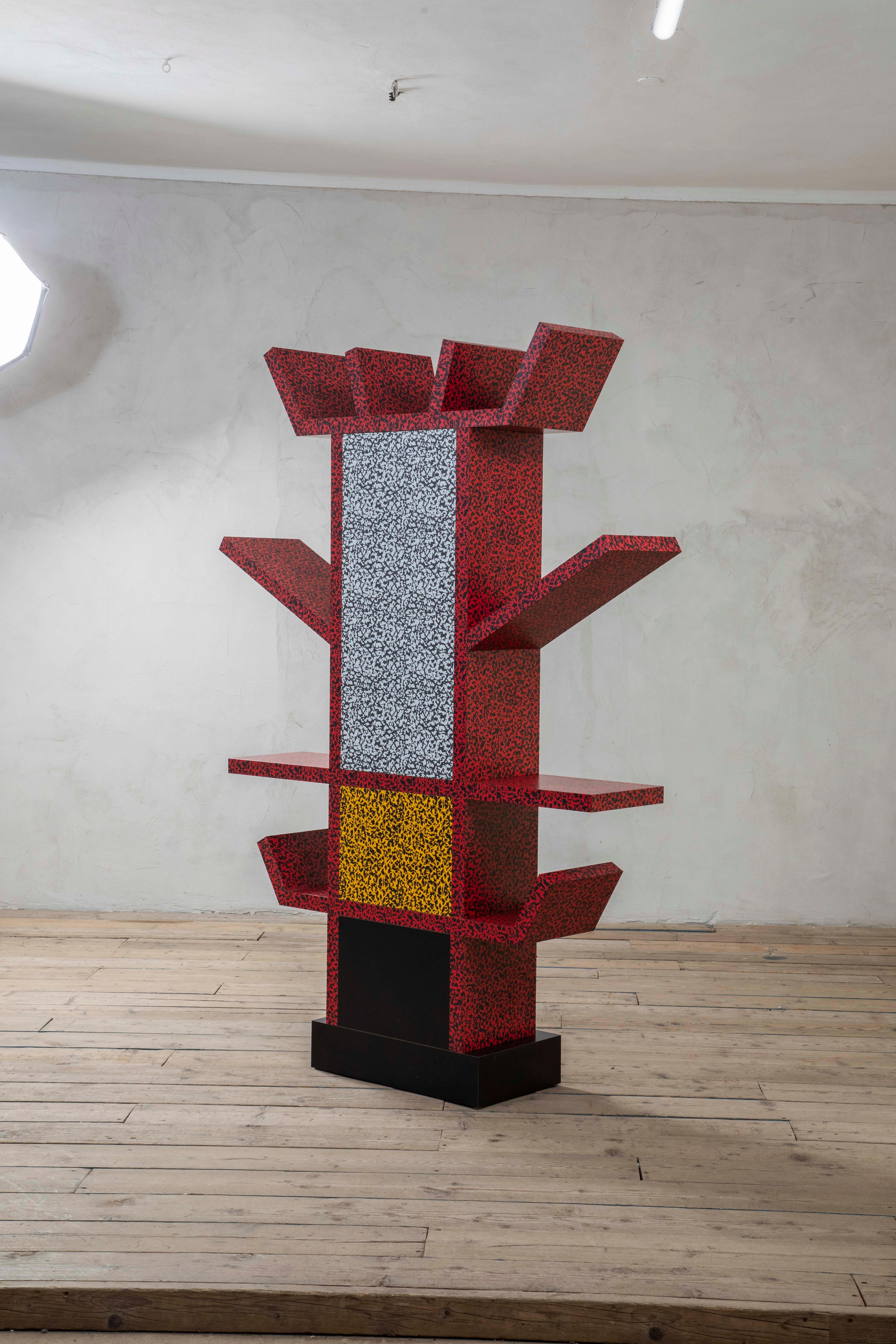 20th Century, Ettore Sottsass for Memphis Cabinet mod. Casablanca in vendita 6