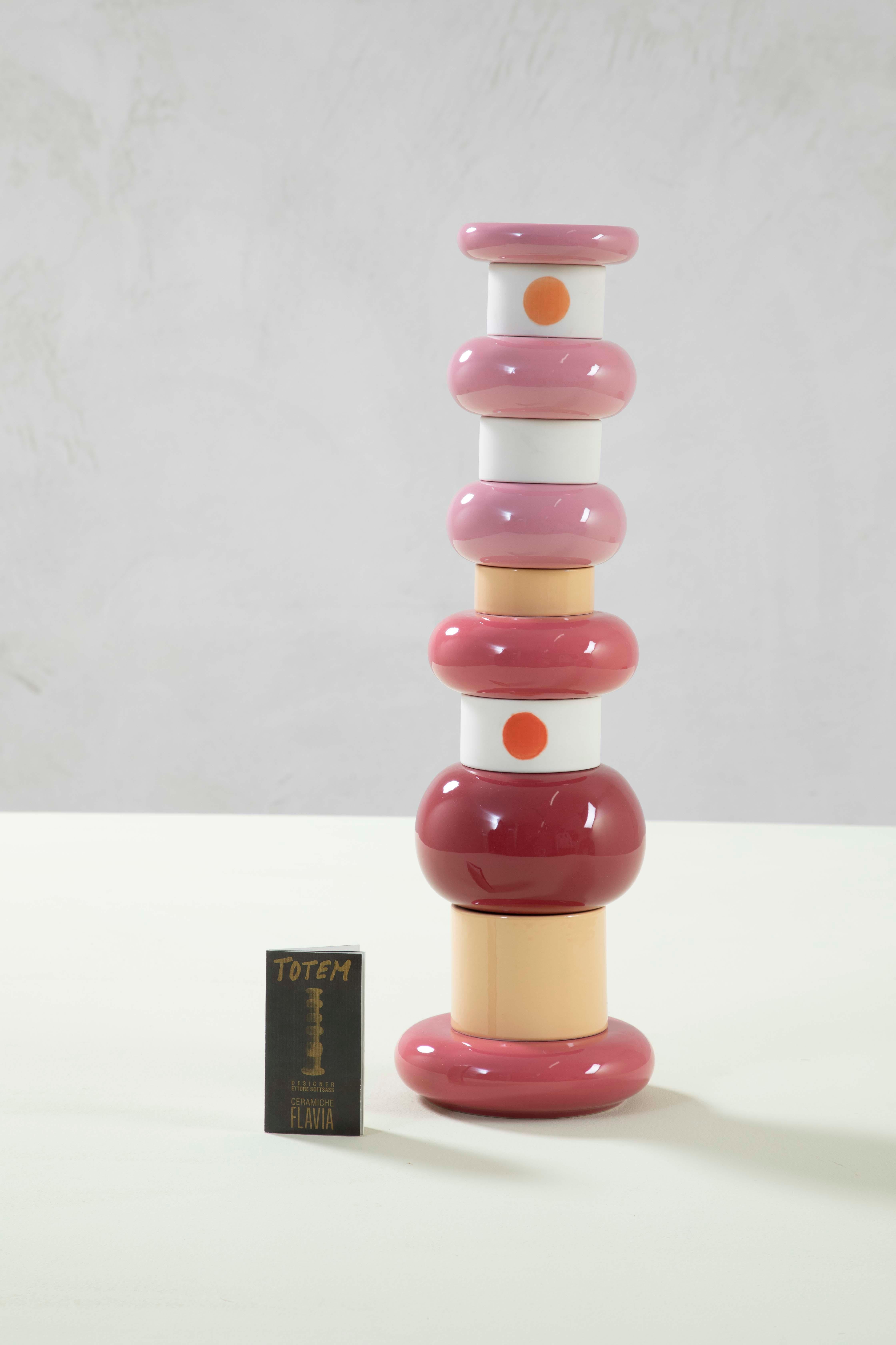 20. Jahrhundert, Ettore Sottsass für Mirabili EAD Totem im Angebot 5