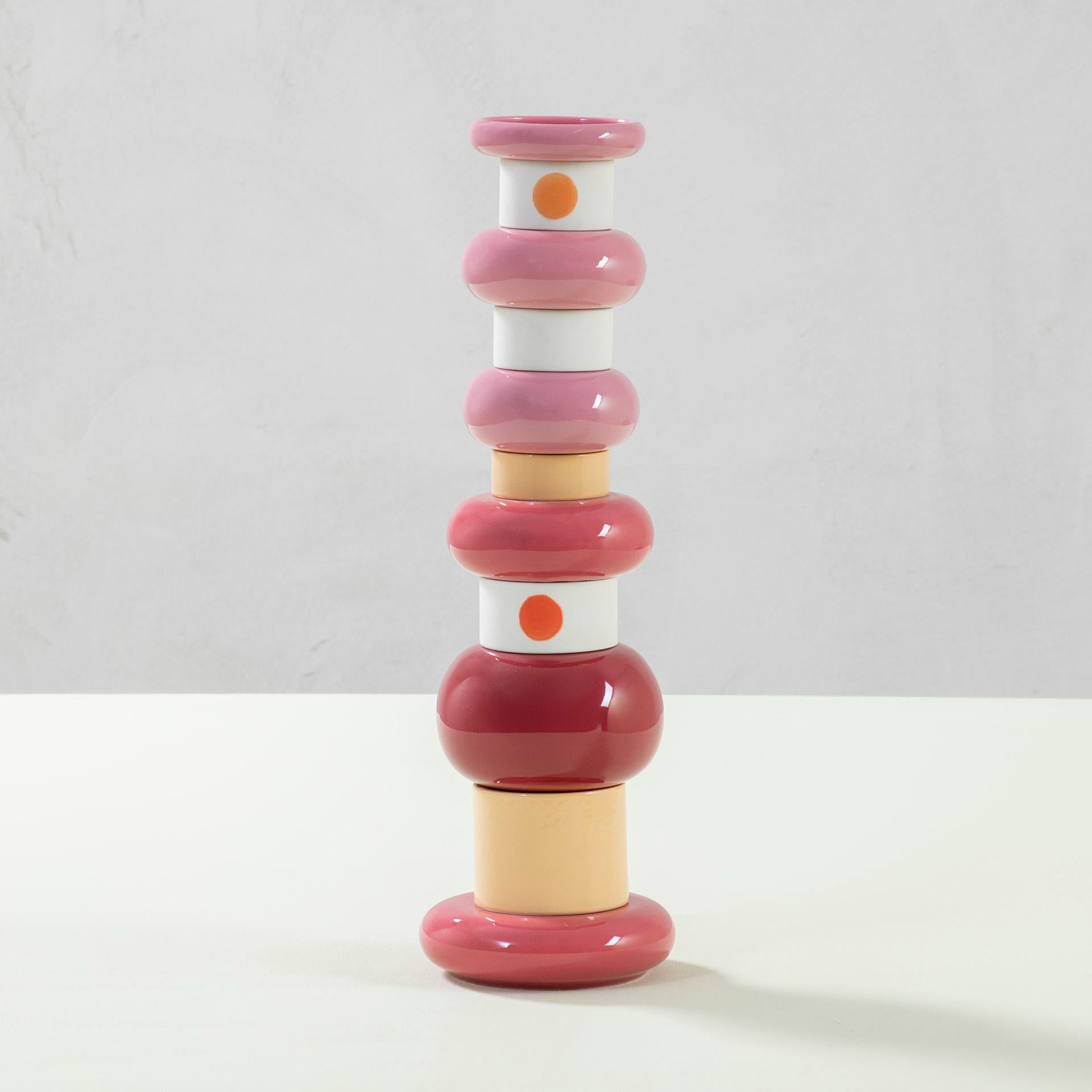 Ettore Sottsass grew up in Turin, and graduated in architecture from the Turin Polytechnic in 1939. In 1947, he founded his own studio in Milan. In 1956, Sottsass moved to New York where he began working in the studio of the designer George Nelson.