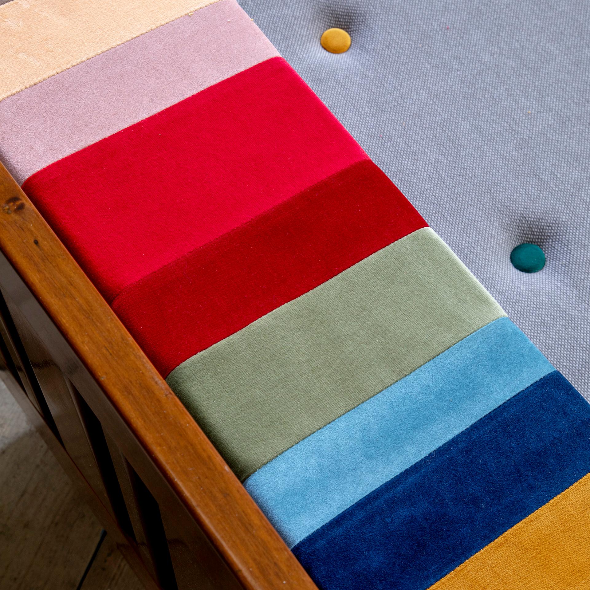 Fabric 20th Century, Ettore Sottsass for Poltronova Daybed mod. Califfo