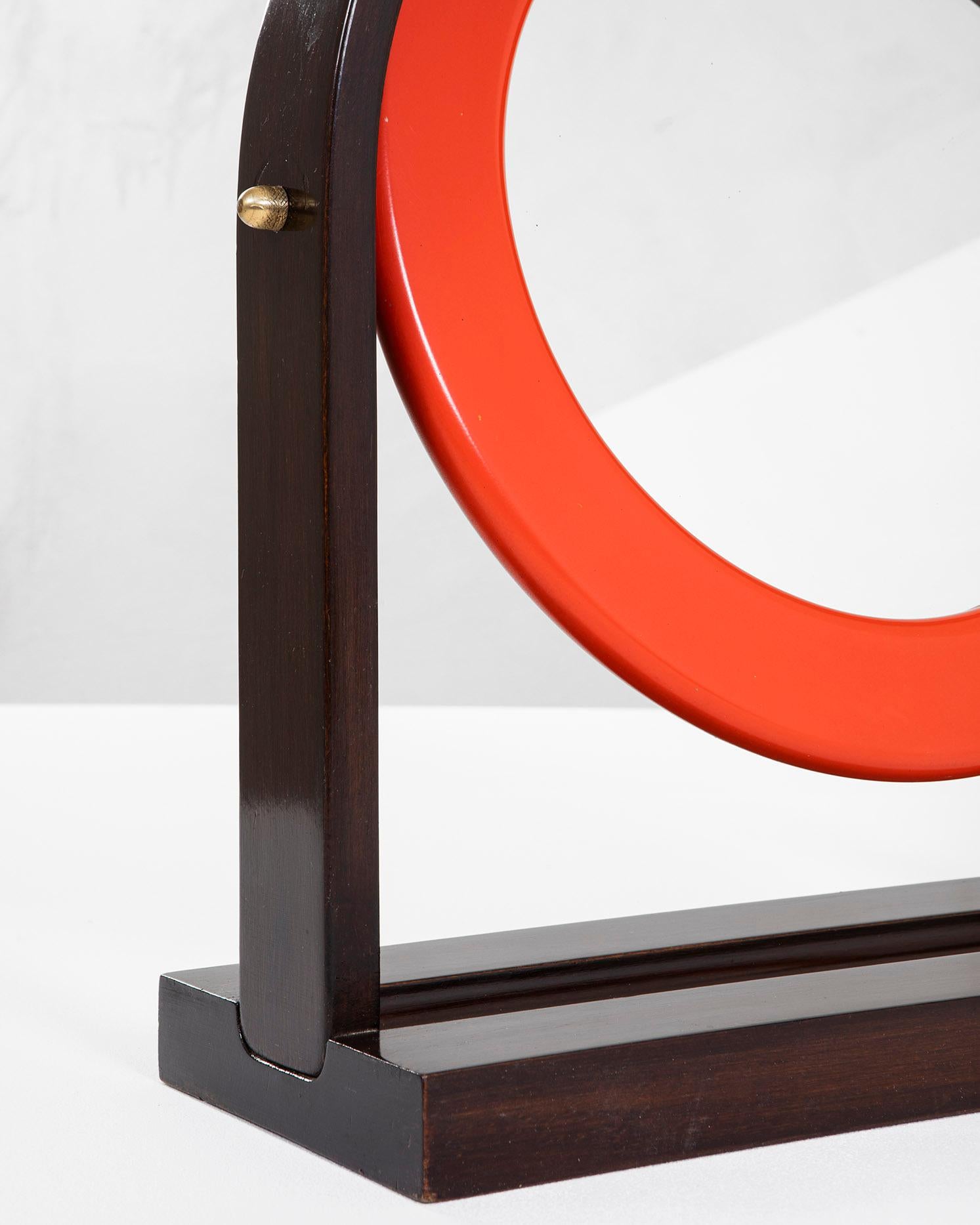 Italian 20th Century Ettore Sottsass Tilting Mirror 