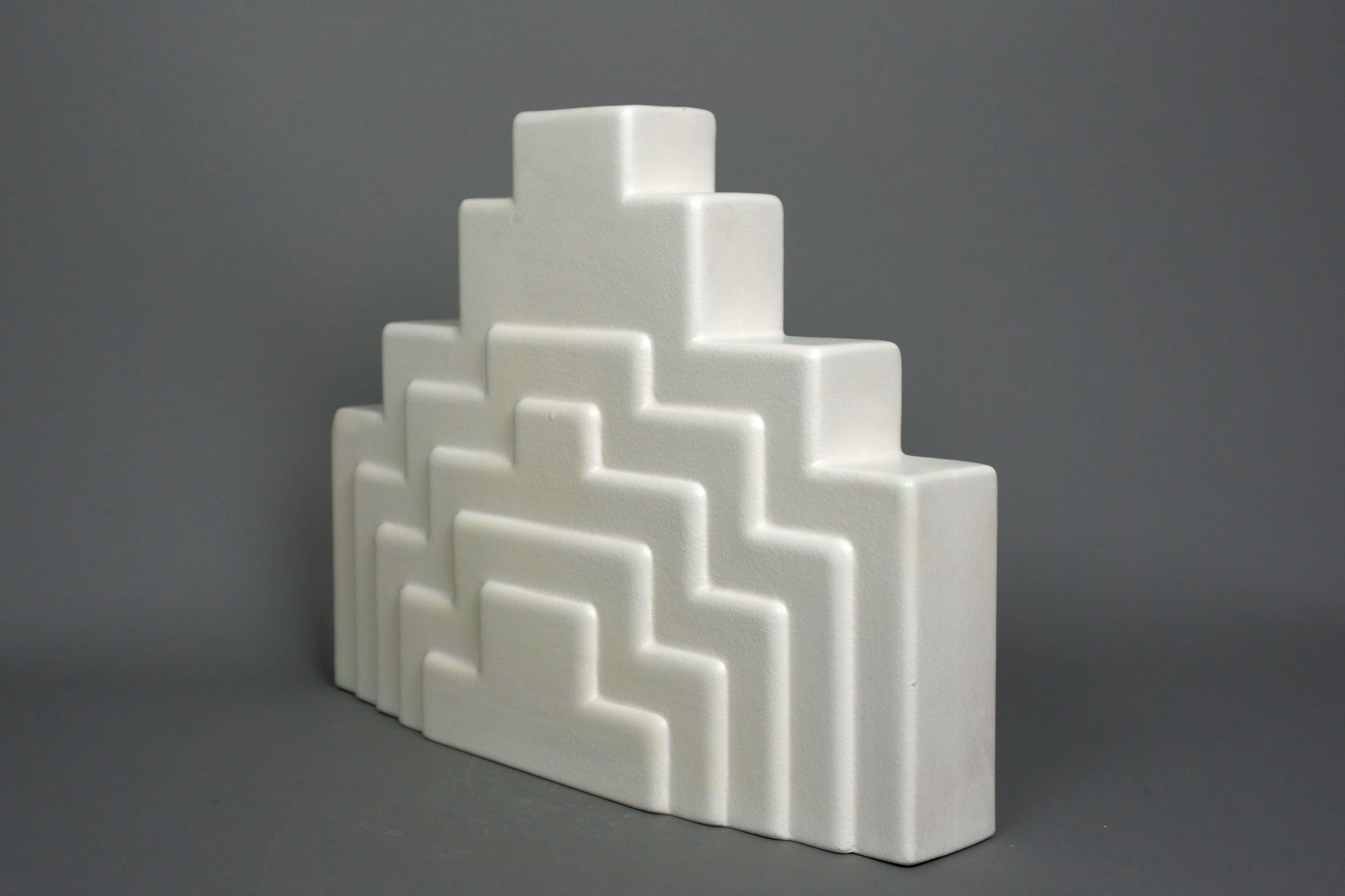 Mid-Century moderno XX secolo, Ettore Sottsass, Vaso Serie Yantra, Modello Y17 per Poltronova